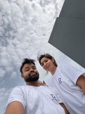 Sky selfie