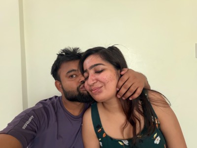 Cheek kiss